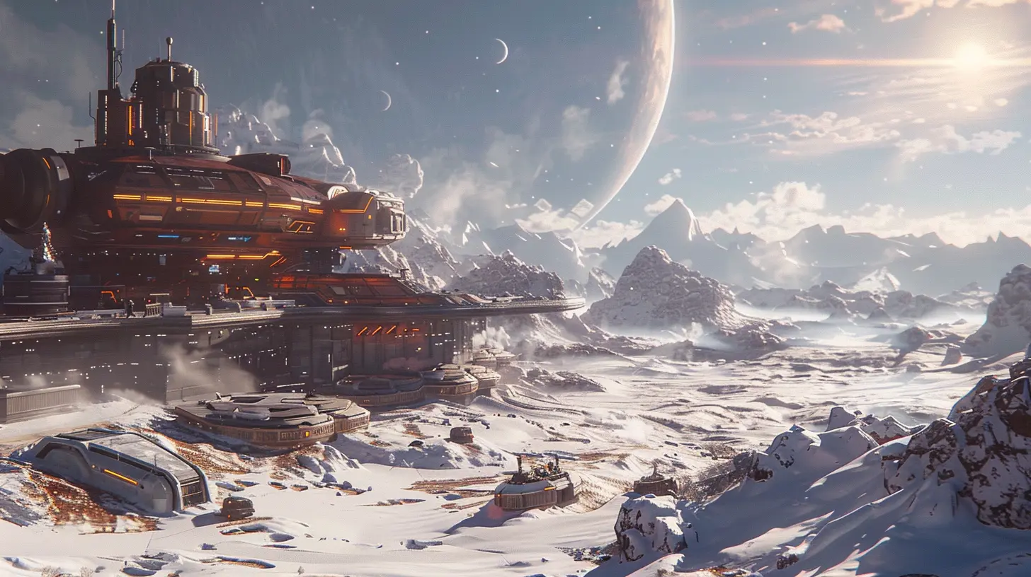 Exploring Sci-Fi Worlds Built with Unreal Engine