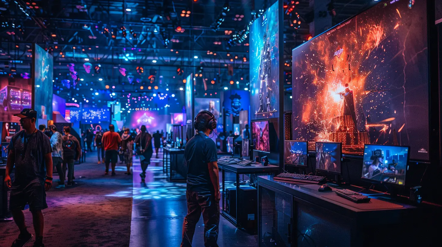 The Intersection of Art and Technology at Gaming Exhibitions