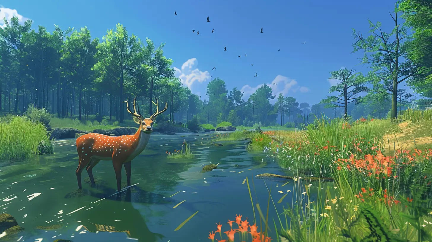 Wildlife Conservation in Digital Form: Animal Reserve Simulation Games