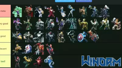 Emerging Tier Lists for Season 1 of Marvel Rivals Spark Debate